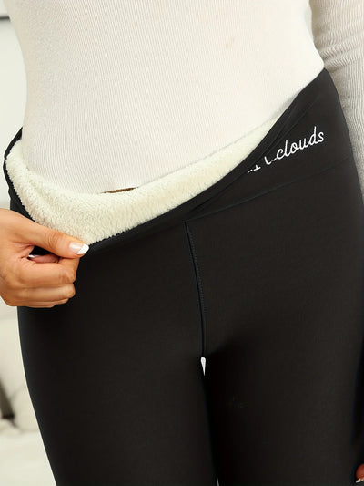 High-Waist Seamless Leggings – Thick and Comfortable for Autumn & Winter