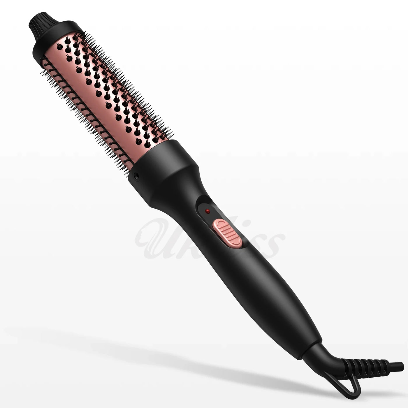 Thermal Curl Pro - 1.5 Inch Ceramic Heated Volumizing Brush for Effortless Curls & Travel Styling